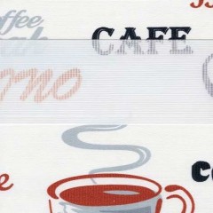  Рулонные шторы День-ночь УНИ Кофе светло-коричневый